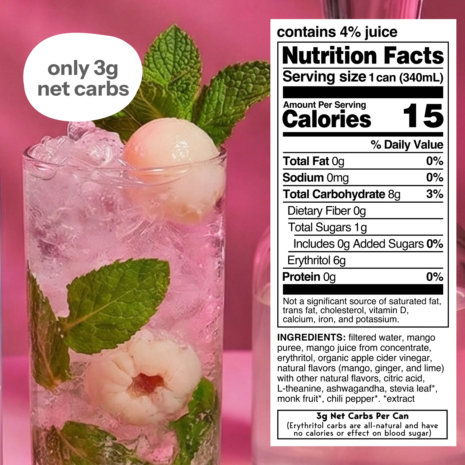 Grapefruit Lemonade + Lychee Mojito (24 pack) - Image 5