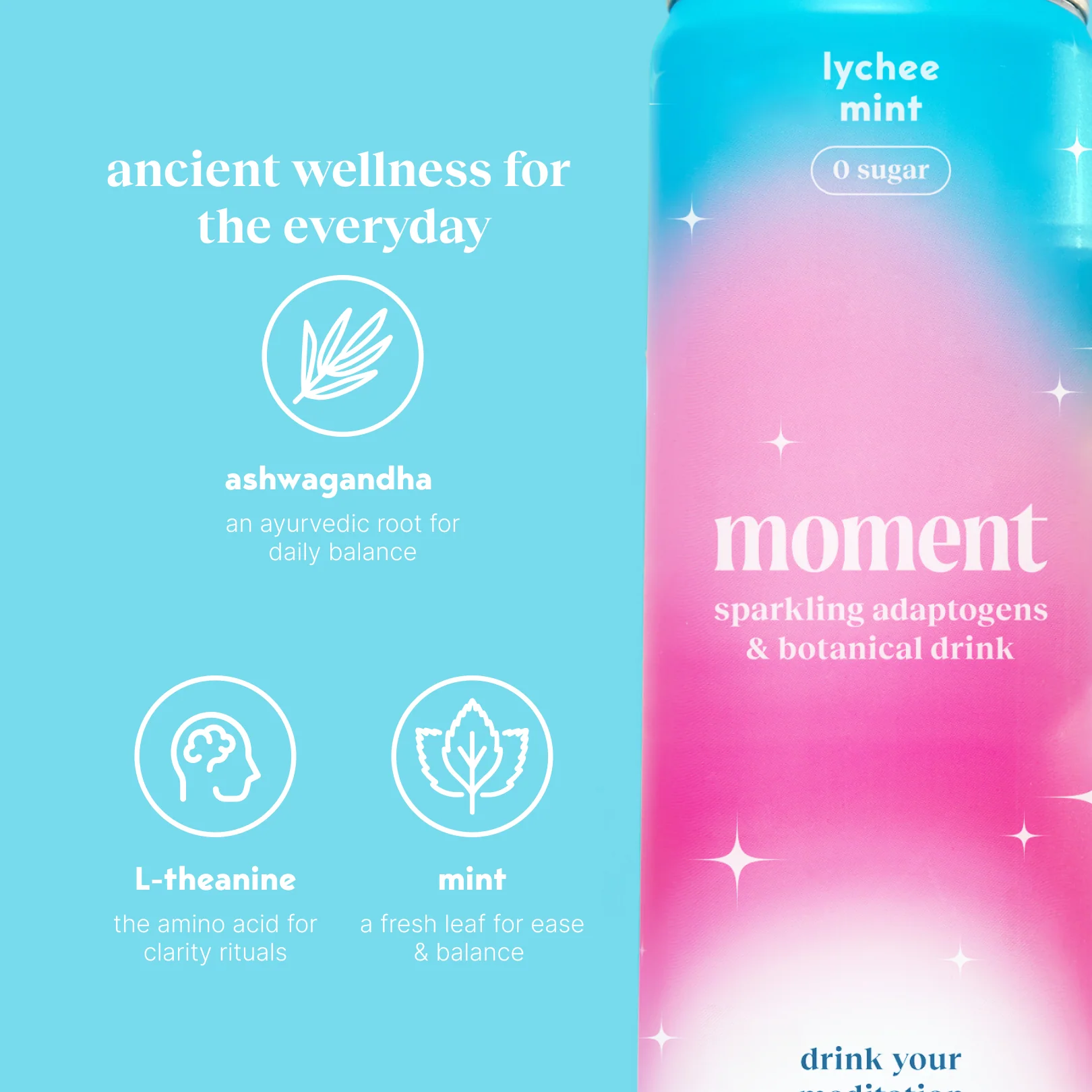lychee mojito (sparkling mocktail | 12 pack) - Image 4