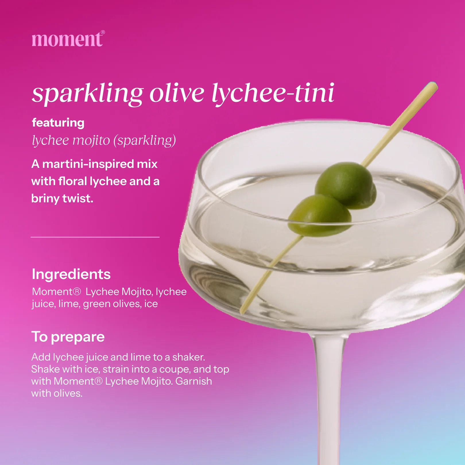 lychee mojito (sparkling mocktail | 12 pack) - Image 7