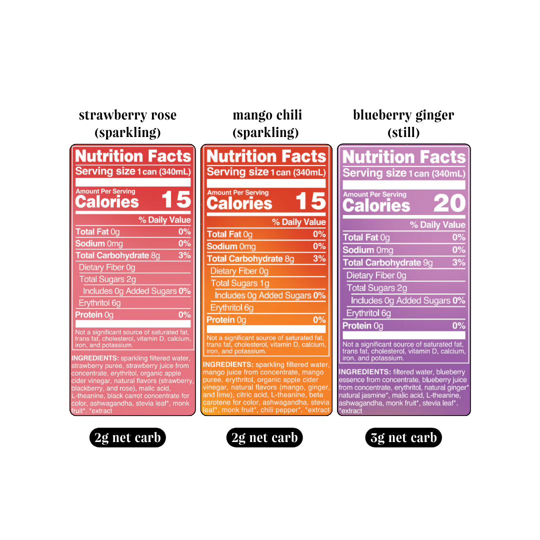 bestsellers (sparkling & still mocktail | 6 pack) - Image 2