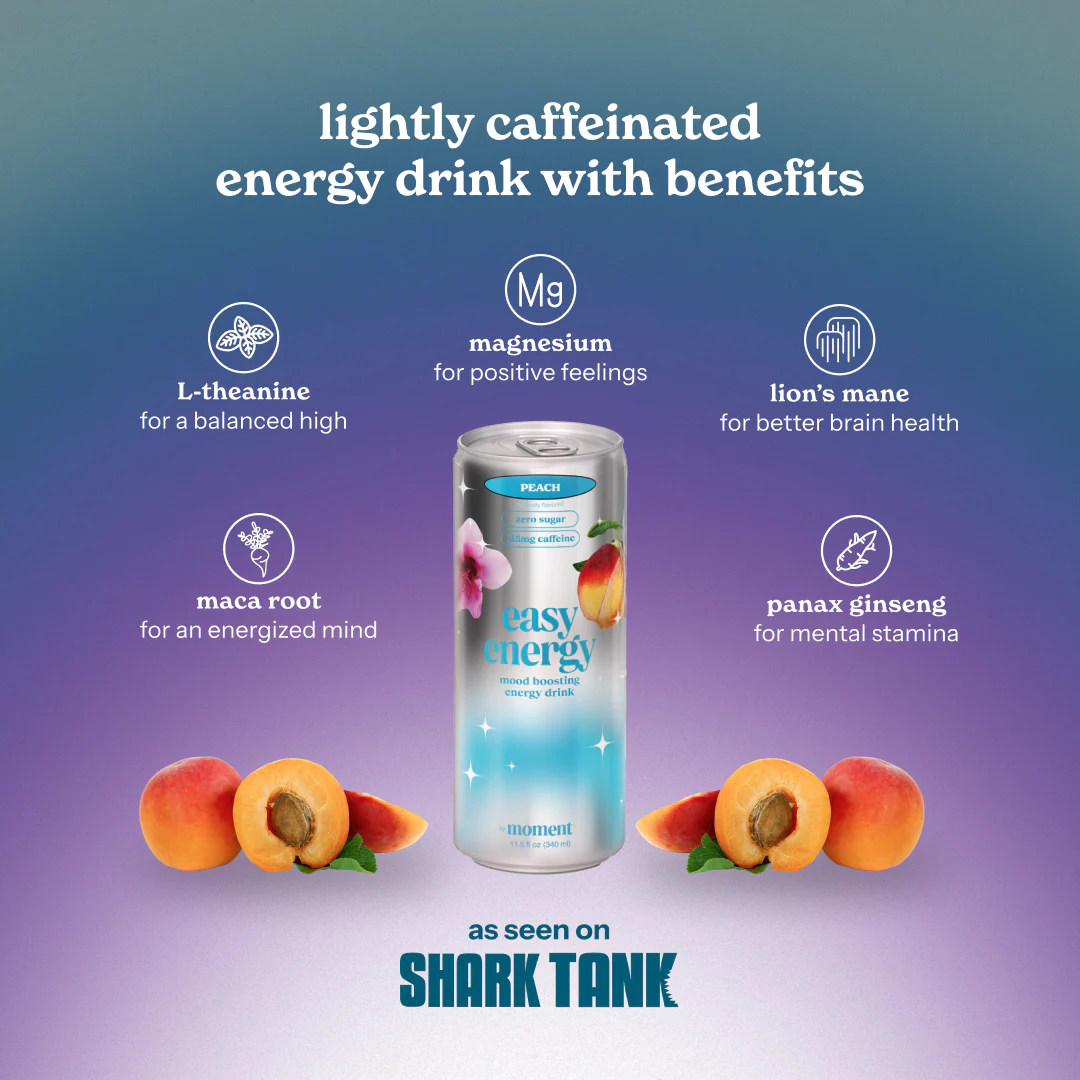 Peach easy energy (12 pack) - Image 4
